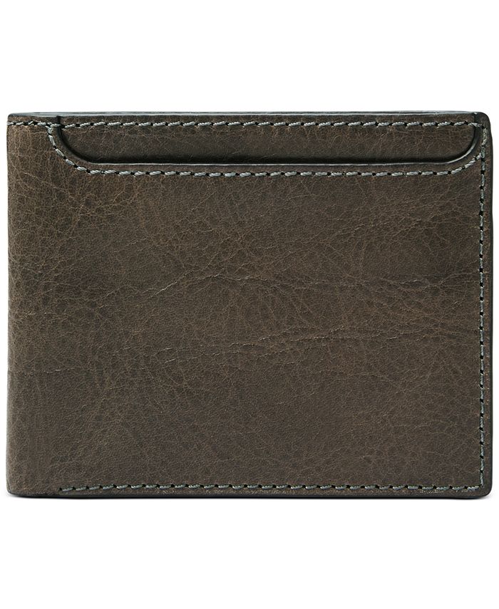 Fossil Men's Morris Leather Wallet - Macy's