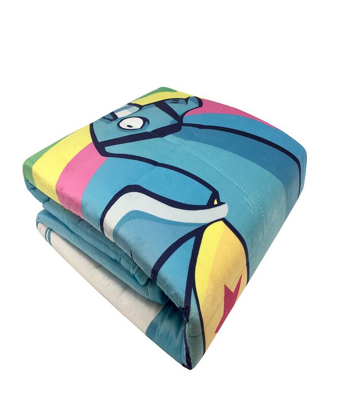 Fortnite Brite Unicorn 5lb Weighted Blanket Macy s