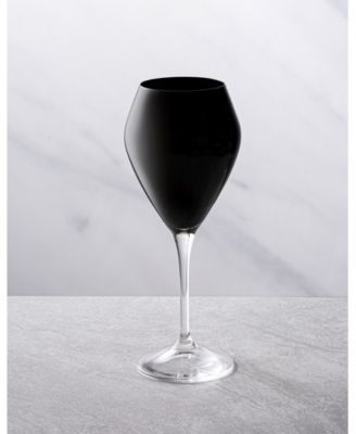 Set of 6 Water Glasses with Clear Stem