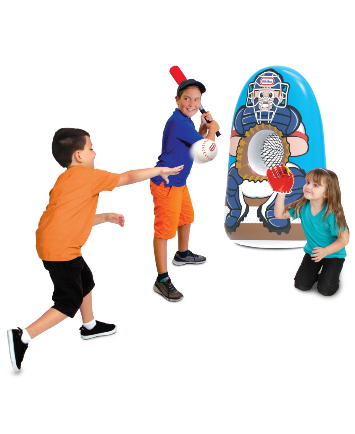 Shop Little Tikes Jumbo Inflatable Baseball Trainer In Multi