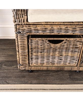 Palermo 34.5" Storage Bench