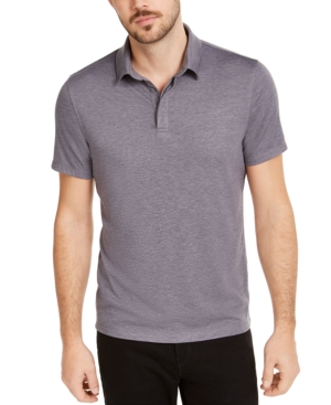 Alfani Men's AlfaTech Stretch Solid Polo Shirt Created for Macy's