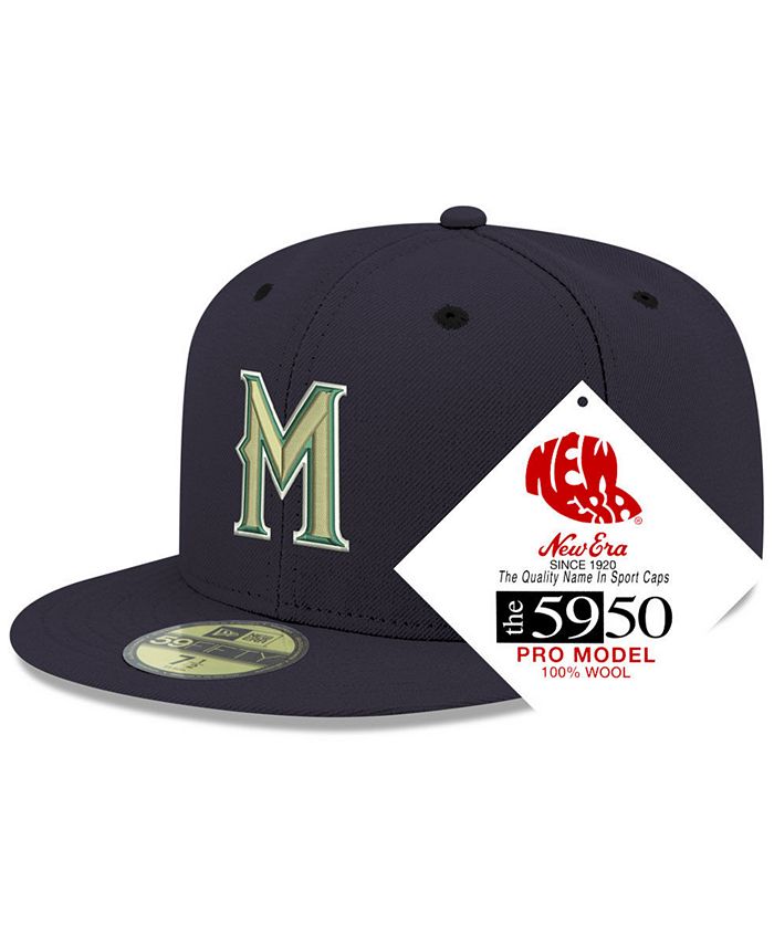 Men's New Era Milwaukee Brewers Cooperstown Collection Retro 59FIFTY Fitted  Cap