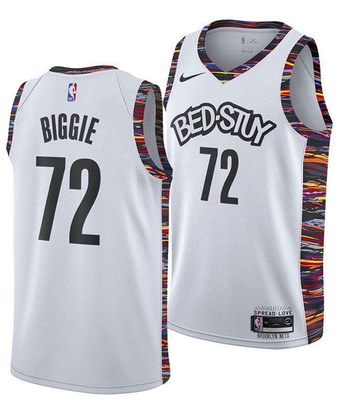 Plata neutral acelerador Nike Men's Biggie Smalls Brooklyn Nets City Edition Swingman Jersey - Macy's