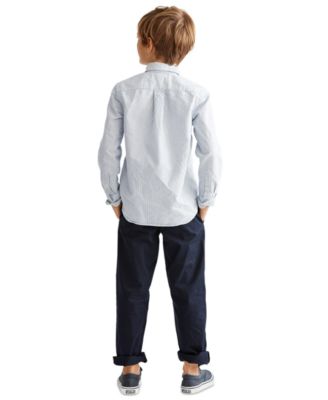 Toddler and Little Boys Cotton Oxford Shirt