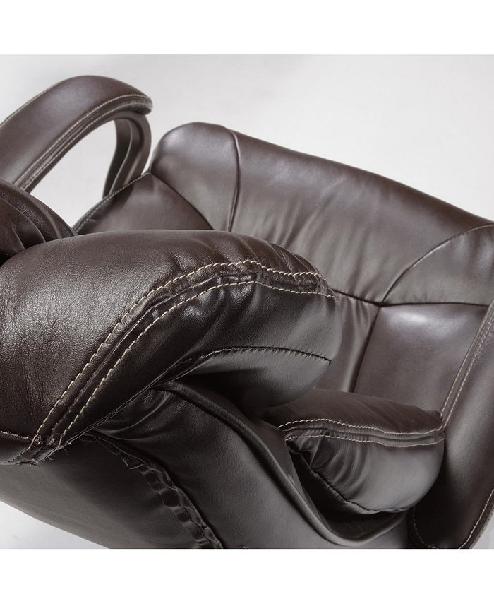 Sauder Gruga Deluxe Leather Executive Chair Macy's