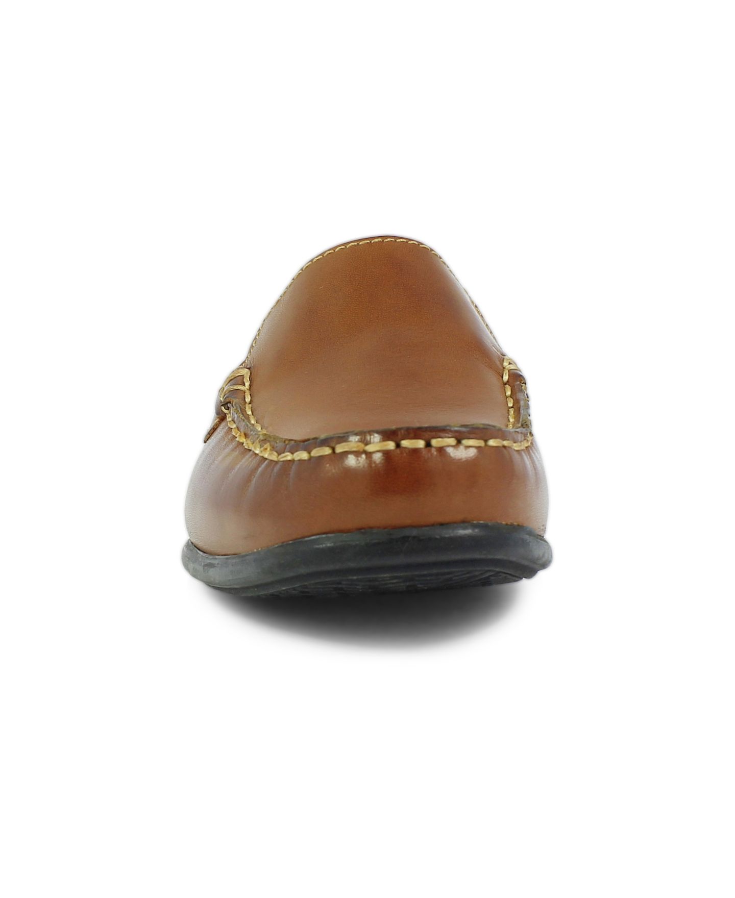 Туфли Florsheim Jasper Venetian, JR. Shoes для мальчиков-малышей, цвет: Седельно-коричневый рыжевато-коричневый — фото 2