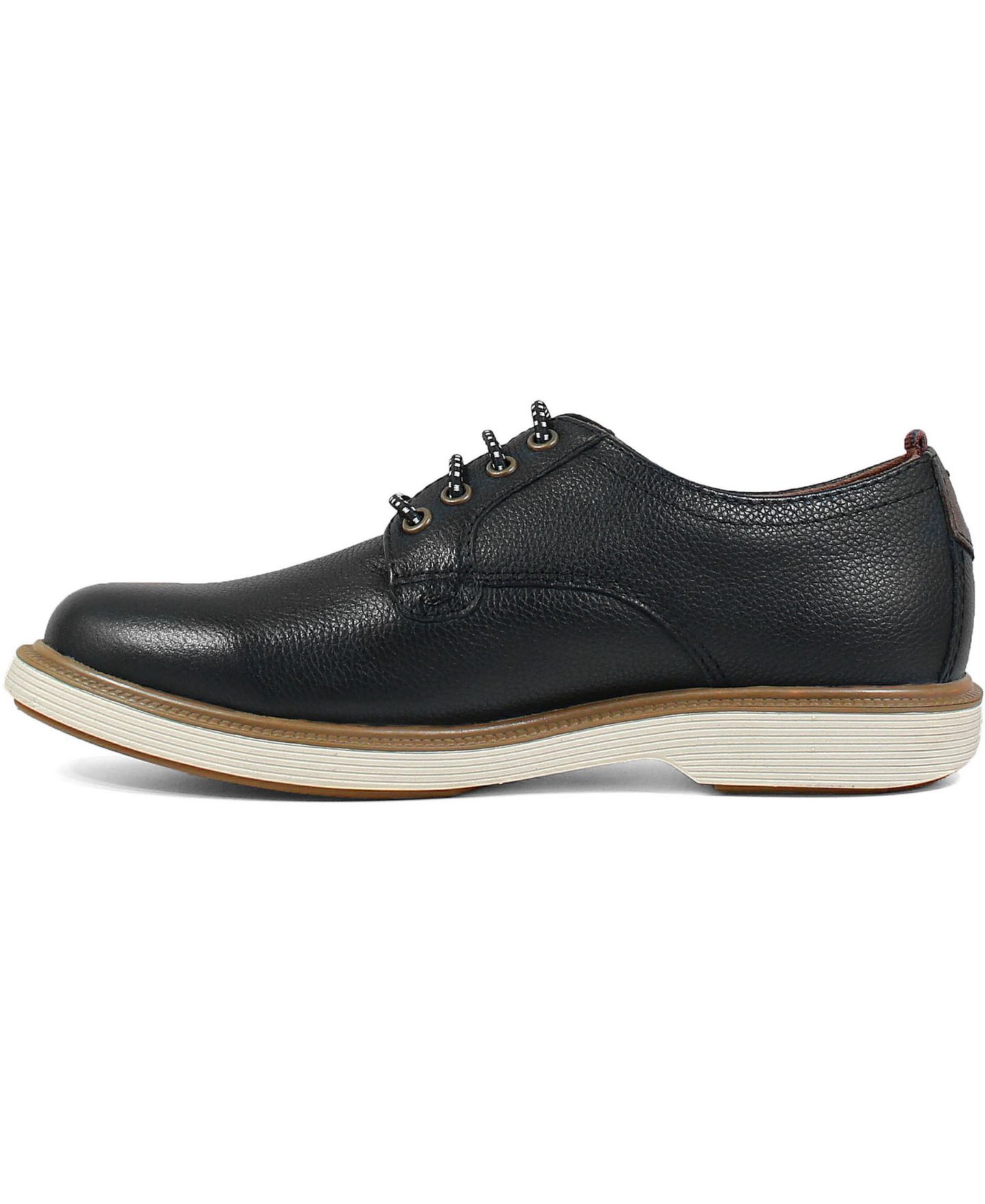 Обувь Florsheim Supacush Plain Toe Oxford Shoes для мальчиков-малышей, цвет: Чёрный — фото 5