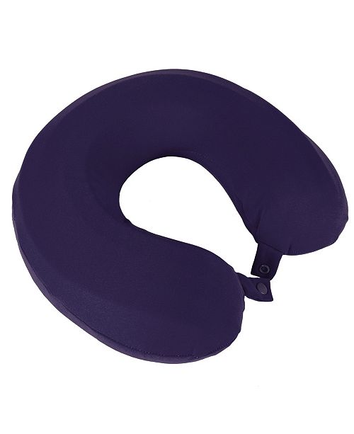 Baldwin Home Round U Shaped Memory Foam Travel Pillow With