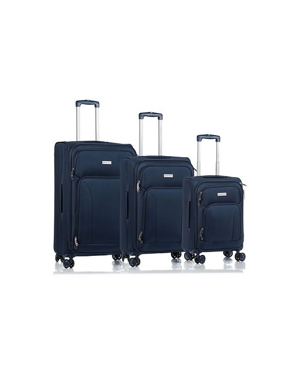 CHAMPS 3-Pc. Travelers Softside Luggage Set & Reviews - Luggage Sets ...