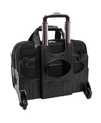 Chicago, 15" Patented Detachable -Wheeled Laptop Briefcase