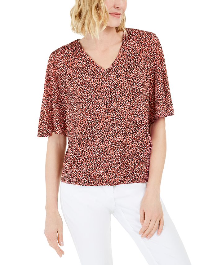 macy's asymmetrical tops