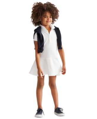 폴로 랄프로렌 베이비 아기 원피스 Polo Ralph Lauren Toddler Girls Polo Dress