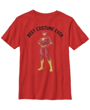 Fifth Sun Dc Comics Little and Big Boys Flash Best Costume Ever Short Sleeve T-Shirt