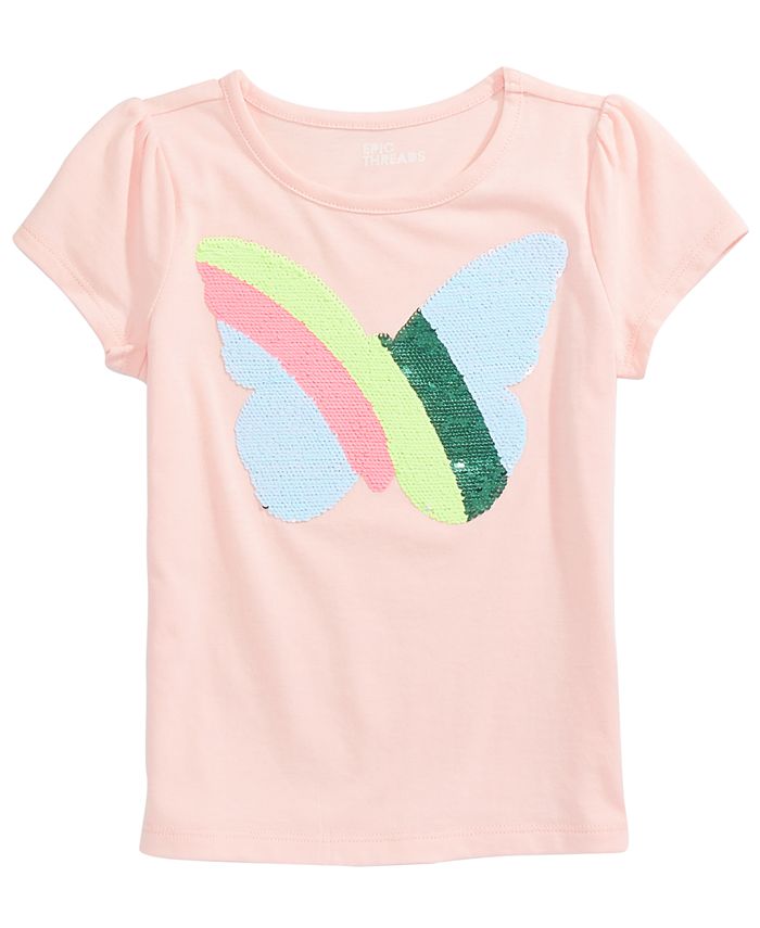Little girl cheap flip sequin shirt