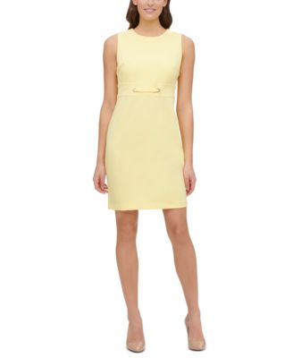 tommy hilfiger yellow dress