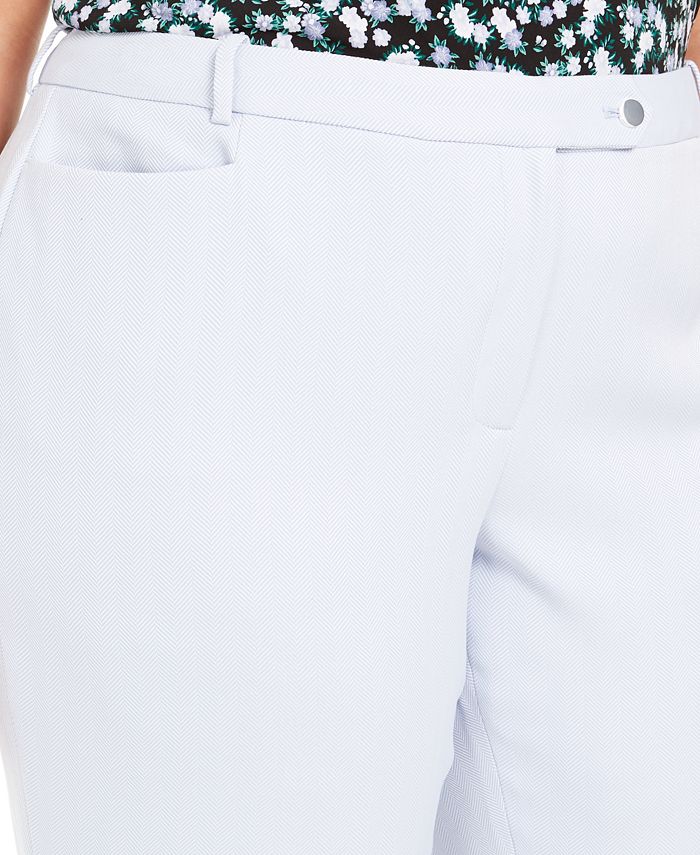 Calvin Klein Plus Size Modern-Fit Pants - Macy's
