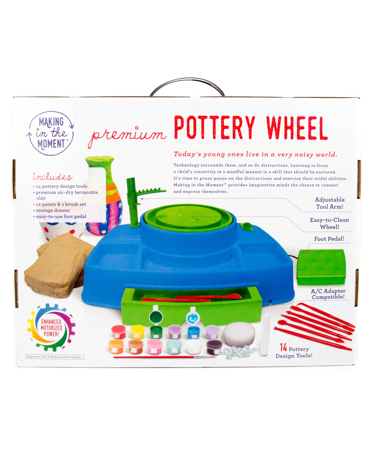 Making in the Moment Pottery Wheel