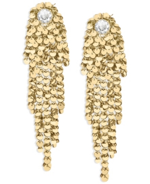 image of Zaxie by Stefanie Taylor Long Seuqin Earrings