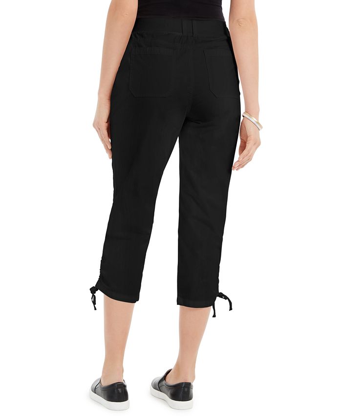 Style & Co Petite Utility Capri Pants, Created for Macy's & Reviews