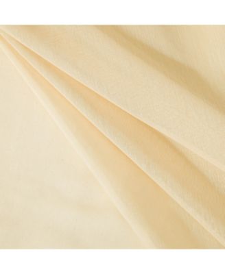 Malibu Linen Look Sheer Grommet Window Panel, 110" x 84"