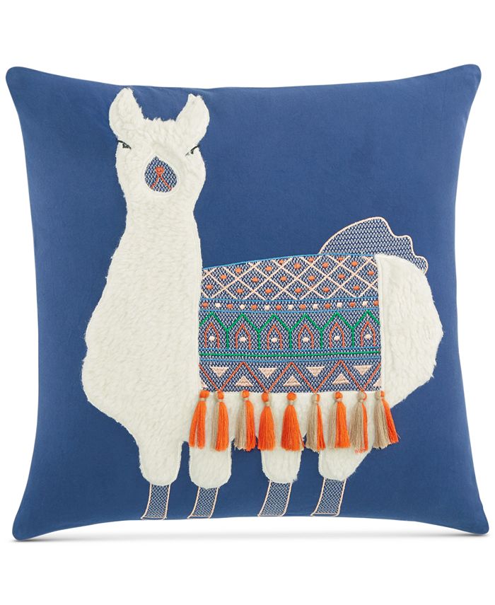 martha stewart llama pillow