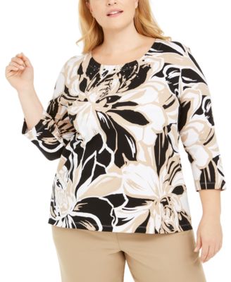 macys plus size alfred dunner