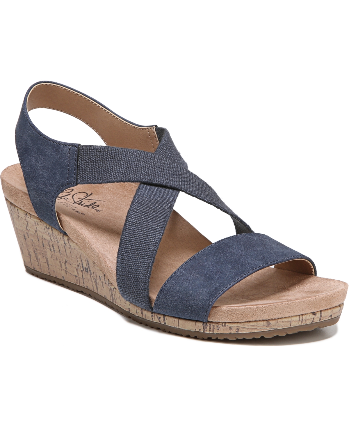 Women's Mexico Wedge Sandals - Navy
