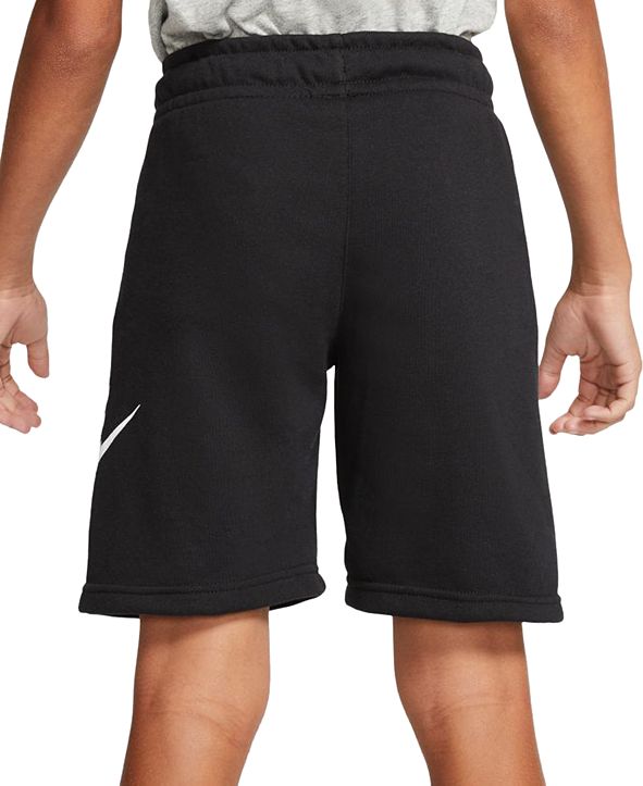 boys fleece nike shorts
