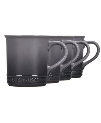 14 oz. Stoneware Set of Four Coffee Mugs