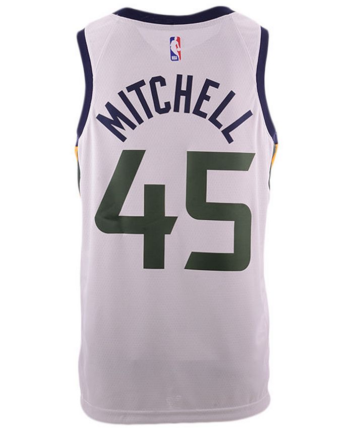 Donovan Mitchell Jazz Association Edition Nike NBA Swingman Jersey.