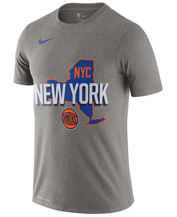 Nike Men's New York Knicks City Edition Fanwear T-Shirt - Macy's