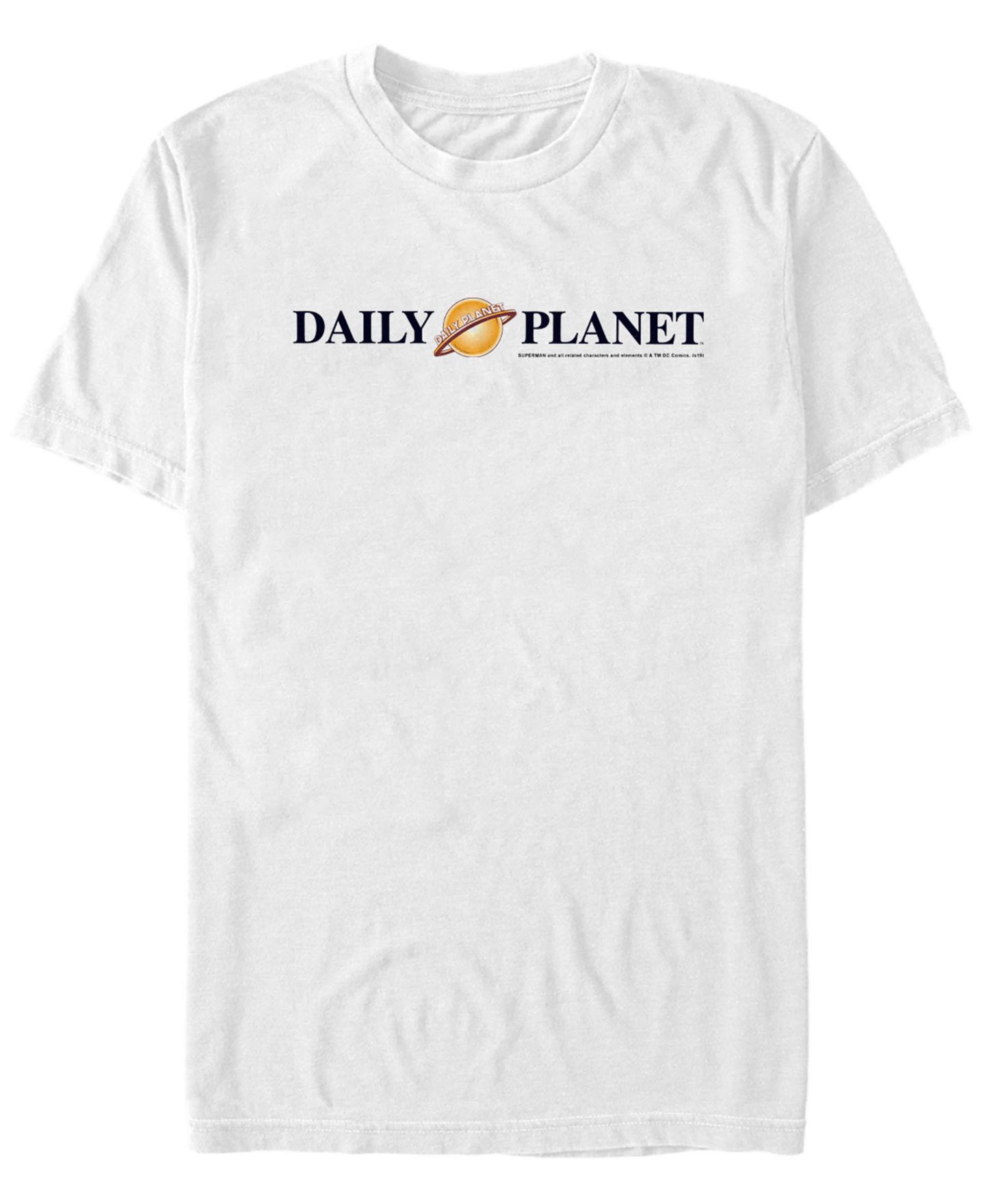 Мужская футболка Fifth Sun DC Superman Daily Planet Text Logo Short Sleeve — фото 1