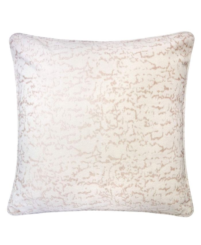 Homey Cozy Charlotte Jacquard Throw Pillow, Cloudy - Macy's
