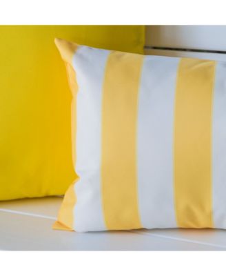 Olivia Stripe Indoor/Outdoor Decorative Pillow, 12" x 20"