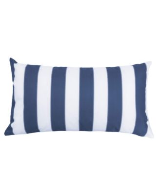 Olivia Stripe Indoor/Outdoor Decorative Pillow, 12" x 20"