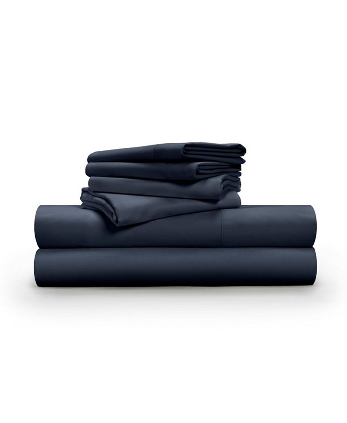 Pillow Guy 600 Thread Count Luxe Soft & Smooth Tencel 6 piece Sheet Set