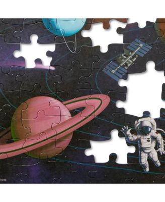 Melissa and Doug Melissa Doug Cardboard Jigsaw Floor Puzzle: Outer Space 100 Pieces
