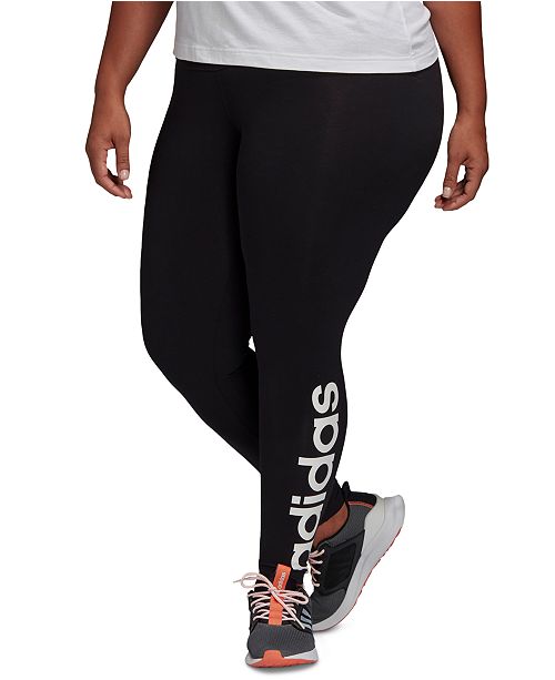 adidas Women's Plus Size Essentials Tights & Reviews - Pants & Leggings ...