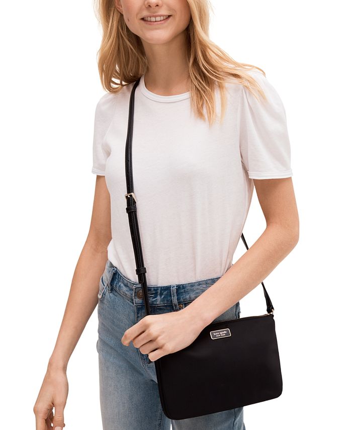 kate spade new york Dawn Nylon Gusset Crossbody Macy's