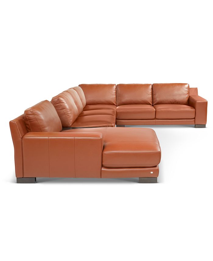 Darrium leather sectional hotsell
