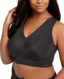 Women's Plus Size Invisibles V-Neck Comfort Bralette QF5831