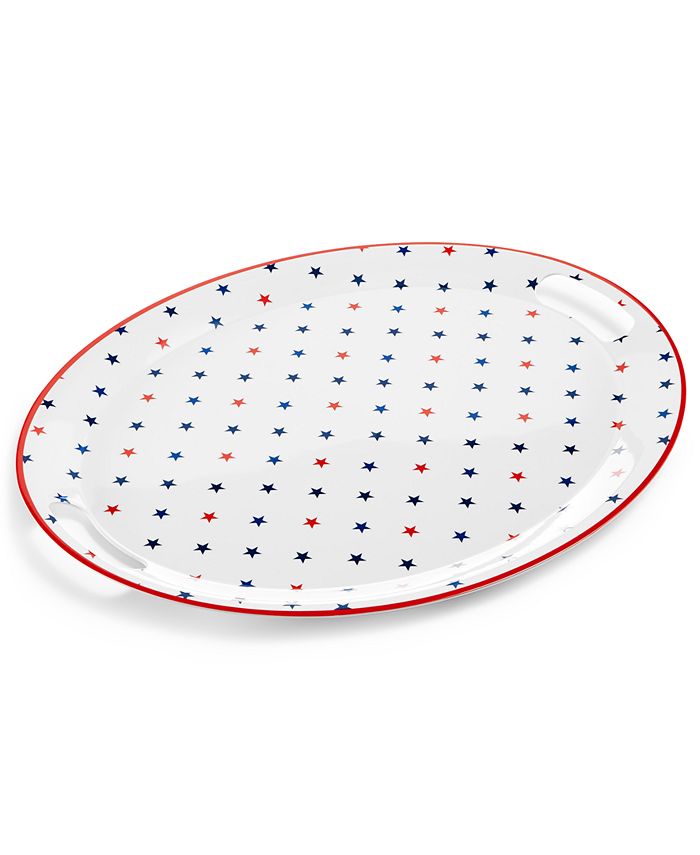Martha Stewart Collection Americana Melamine Serving Tray, Created for