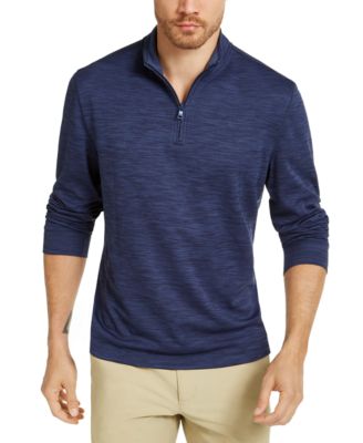 Club Room Men's Quarter-Zip Tech Sweatshirt, Created for Macy's