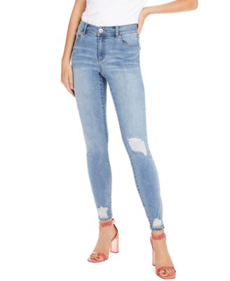 black ripped jeans macys