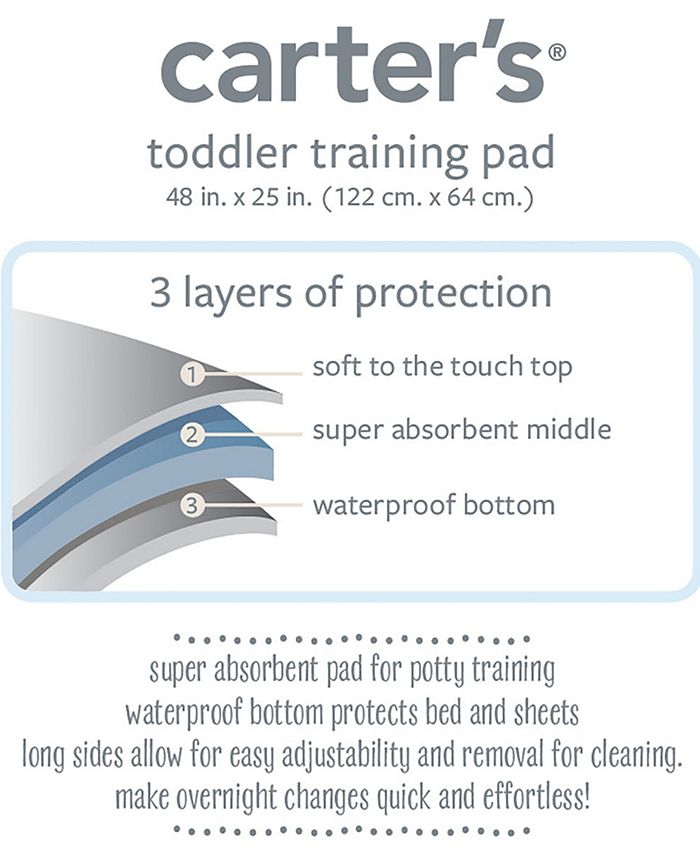 Carter's - Waterproof Toddler Training Mattress Pad