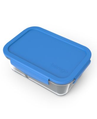 Small Divided Glass Food Storage Container