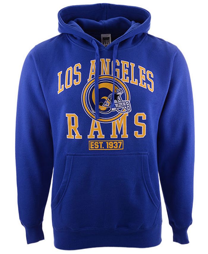 Authentic NFL Apparel Men's Los Angeles Rams Established Hoodie
