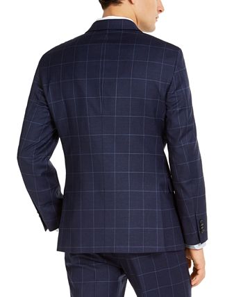 Tommy Hilfiger Men s Modern Fit TH Flex Stretch Navy Blue