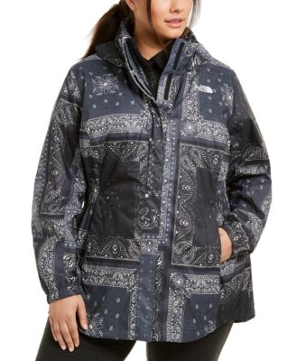 the north face plus size jackets